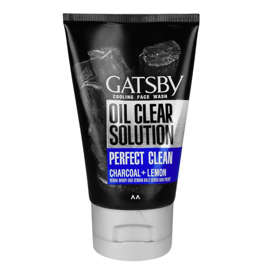 GATSBY OIL CLEAR SOLUTION CHARCOAL + LEMON 100ML