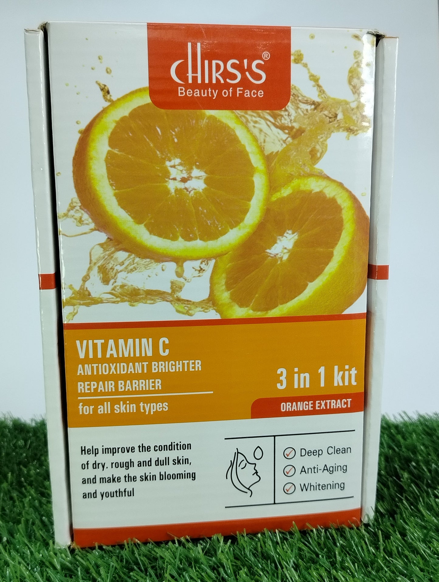 CHRIS'S VITAMIN C ANTIOXIDANT BRIGHTER REPAIR BARRIER 3 IN 1 KIT