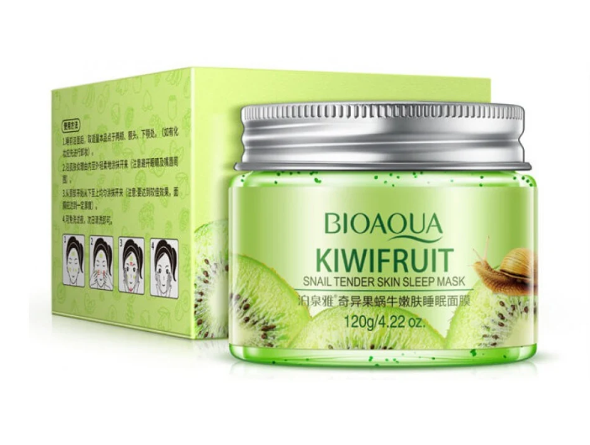 KIWIFRUIT TENDER SKIN MOISTURIZING MINERAL SLEEP MASK