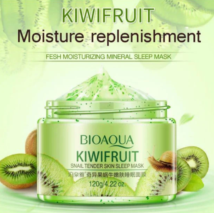 KIWIFRUIT TENDER SKIN MOISTURIZING MINERAL SLEEP MASK