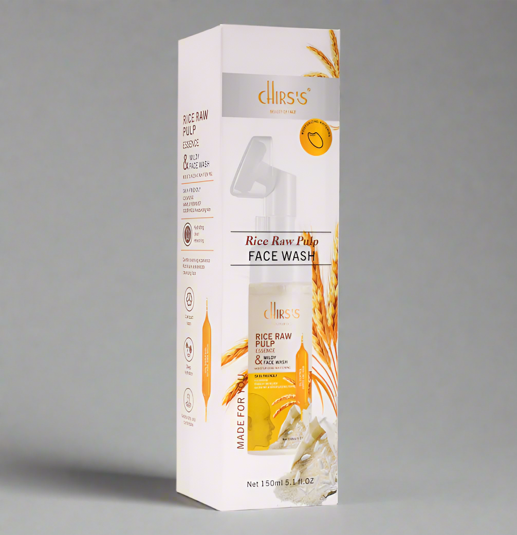 CHIRS'S RICE RAW PULP ESSENCE FACE WASH