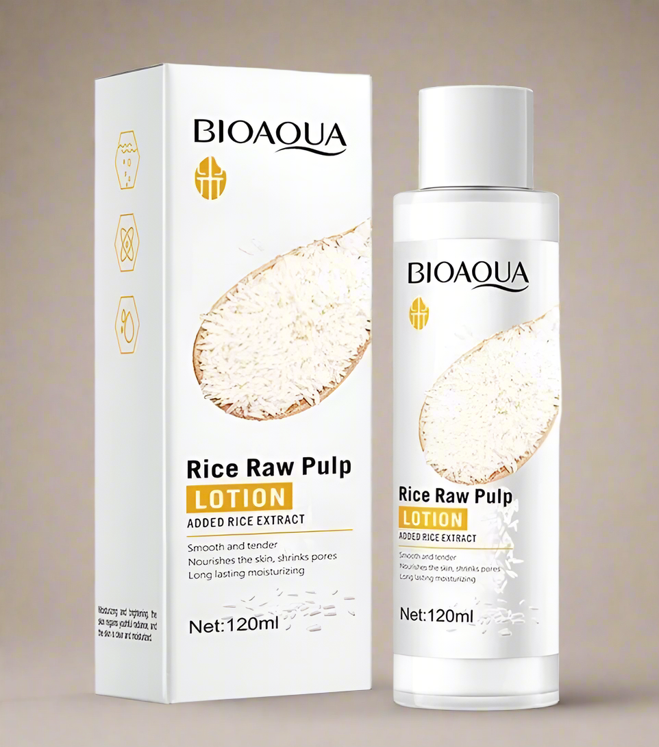 BIOAQUA RICE RAW PULP LOTION 120ml