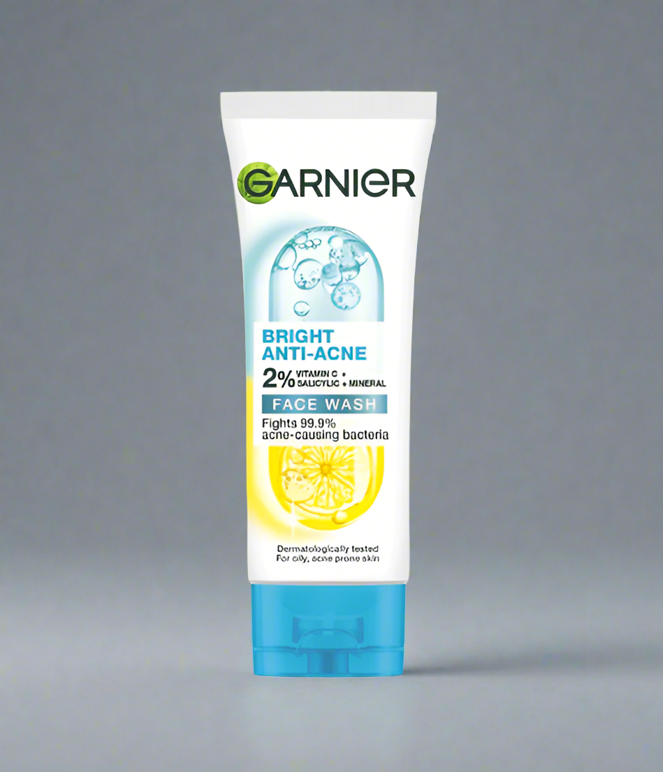 GARNIER WASH BRIGHT ANTI ACNE 100ML