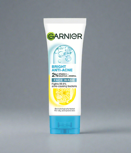 GARNIER WASH BRIGHT ANTI ACNE 100ML