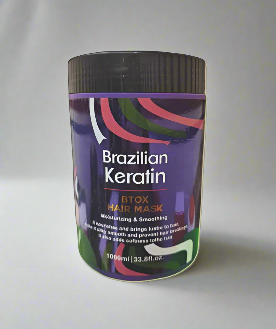 Brazilian Keratin BTOX Hair Mask Moisturizing & Smoothing 1000ml