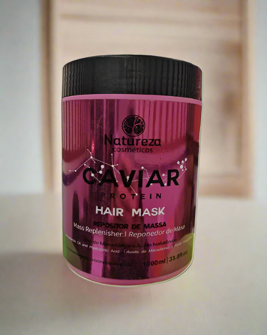 Natureza Cosmeticos CAVIAR Protein Hair Mask Repositor DE Massa 1000ml