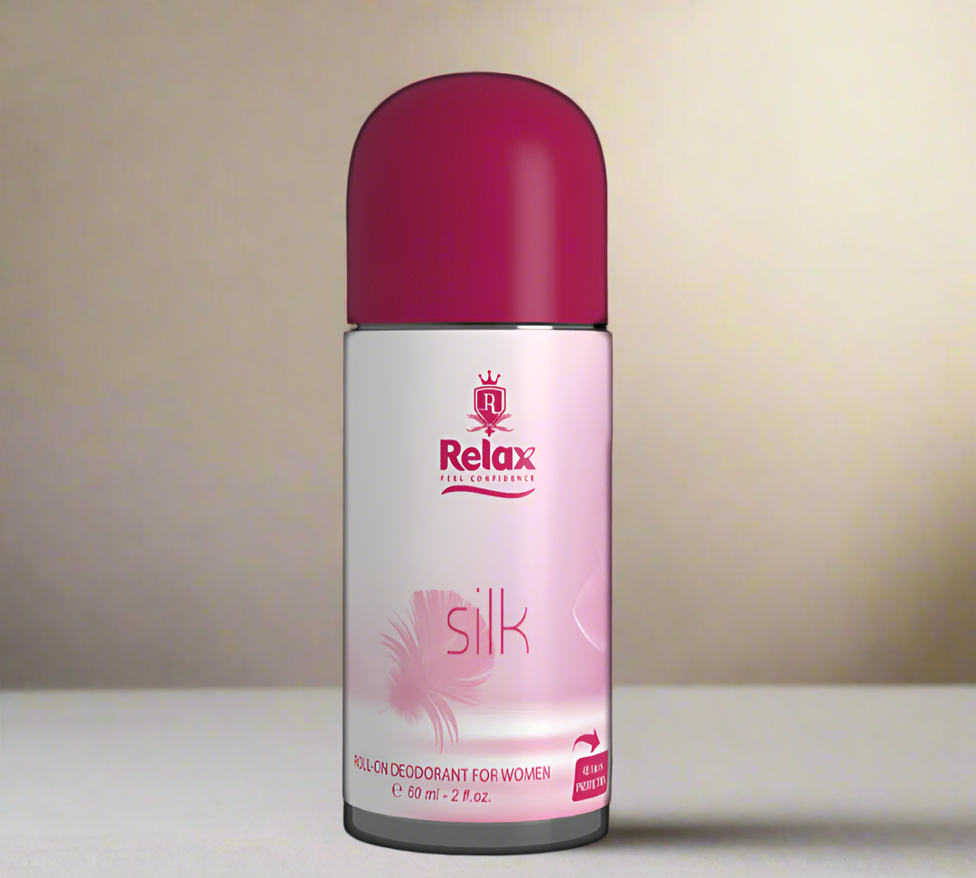 Relax Body Deodorant, Silk 60ml Roll On