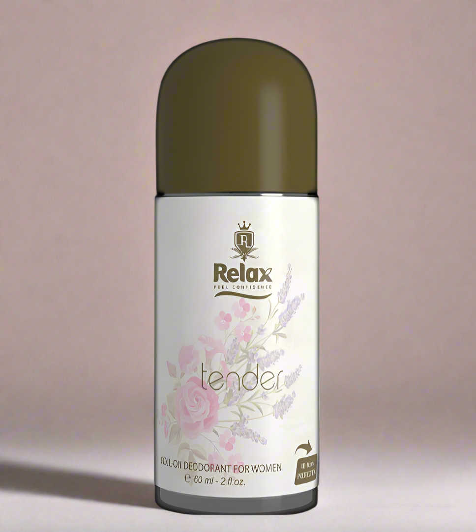 Relax Body Deodorant, Tender 60ml Roll On