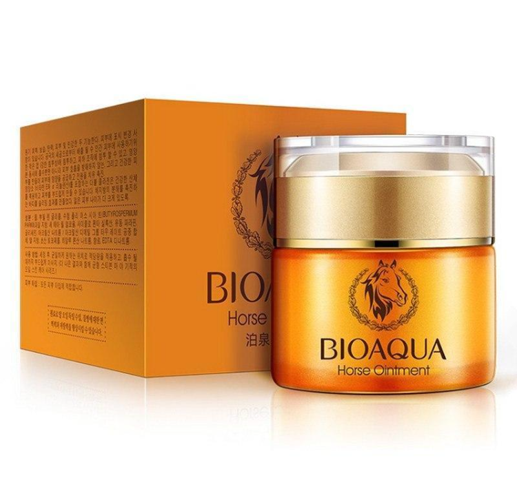 BIOAQUA HORSE OINTMENT FACIAL MOISTURIZING DAY CREAM 50G