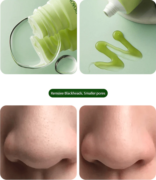 Green Tea Blackhead Remover Set 3pcs