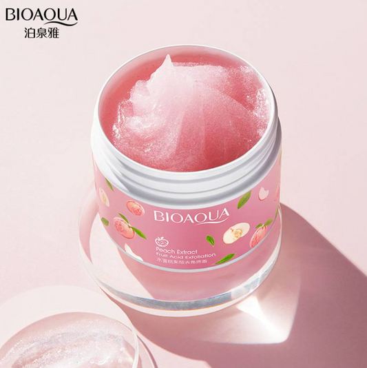 BIOAQUA PEACH EXTRACT FRUIT ACID EXFOLIATION 140G