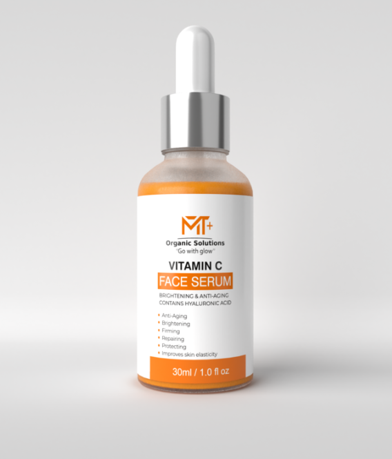 MT+ GO WITH GLOW VITAMIN C FACE SERUM ANTI AGING 30ML