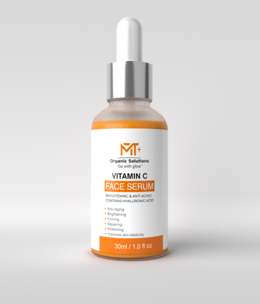 MT+ GO WITH GLOW VITAMIN C FACE SERUM ANTI AGING 30ML