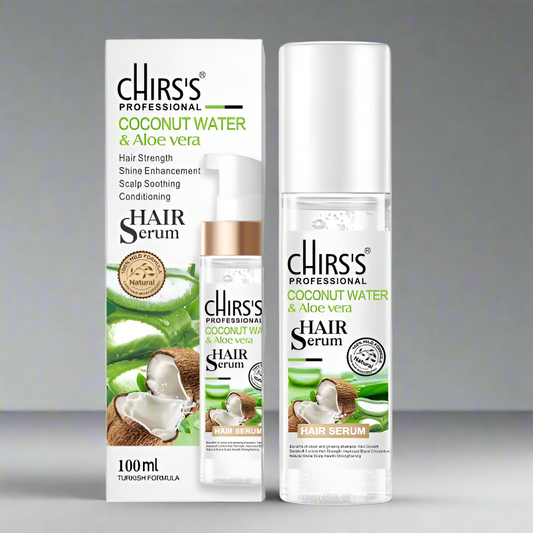 CHIRSS Professional Coconut Water & Aloe Vera Hair Serum – 100ml